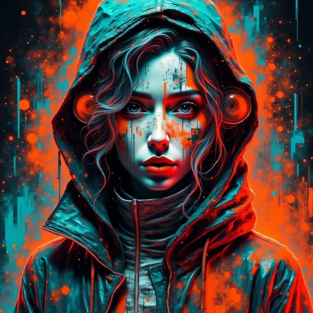 Sci-Fi Portrait: Ink Drawing in Unreal Engine