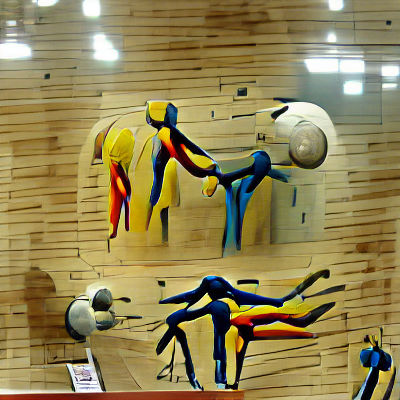 AI Generated Volleyball Image