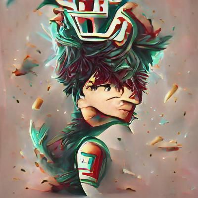 Izuku Midoriya Digital Illustration
