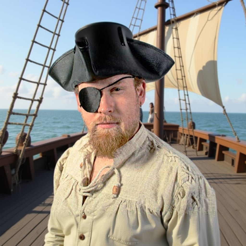 Sailing Ship Deck Background Replacement