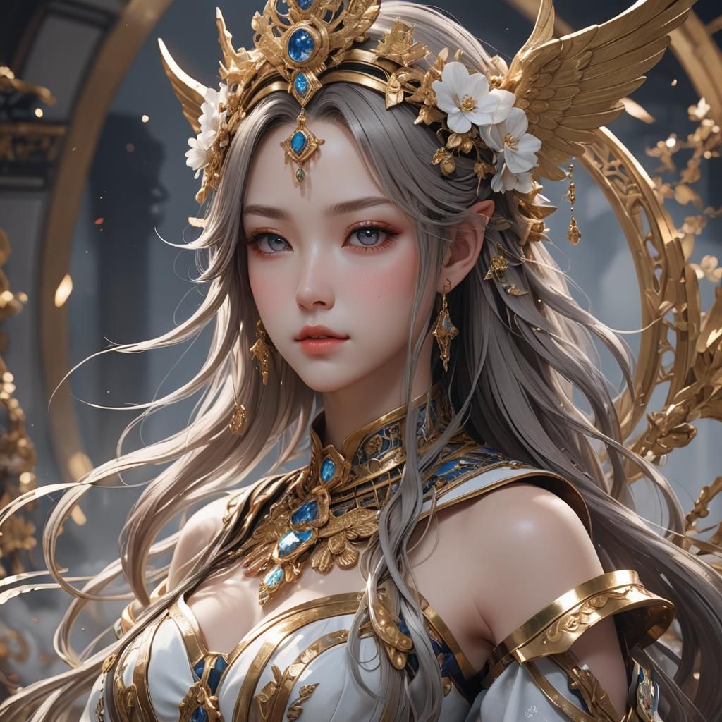 Goddess Pheme: 3D Anime Art