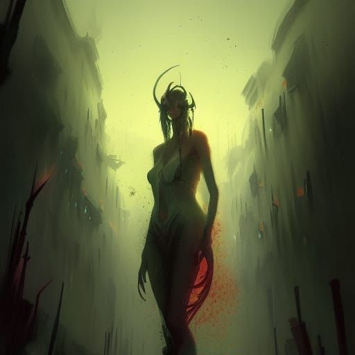 Rainbow Monster in Sinister Style