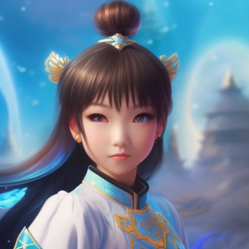 Female Mage Portrait