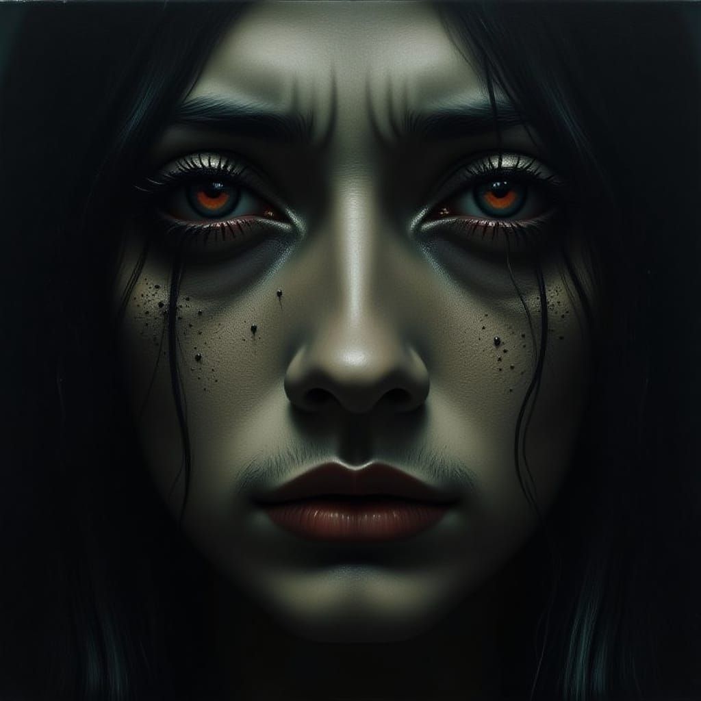 Woman in Quiet Contemplation