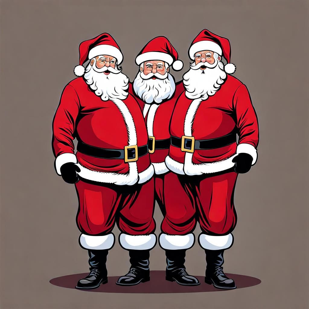 Two-Headed Santa Claus: A Singular Being