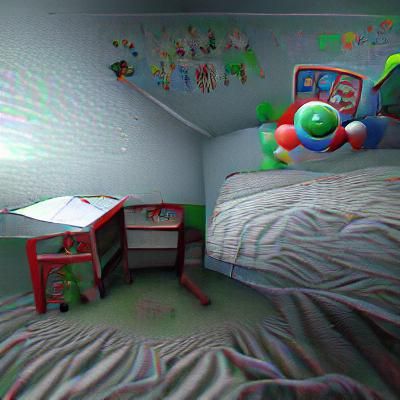 Playful Kid's Room with Toys