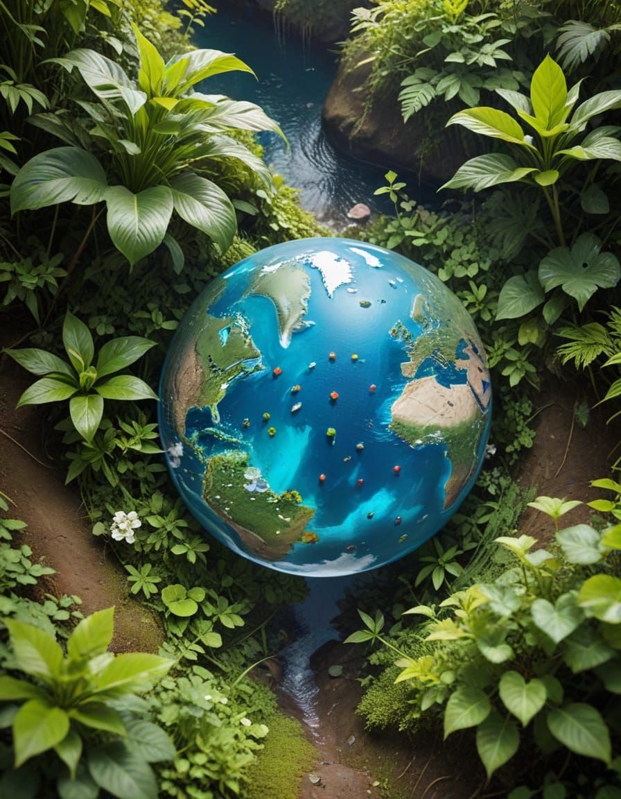 A Relaxing Miniature World