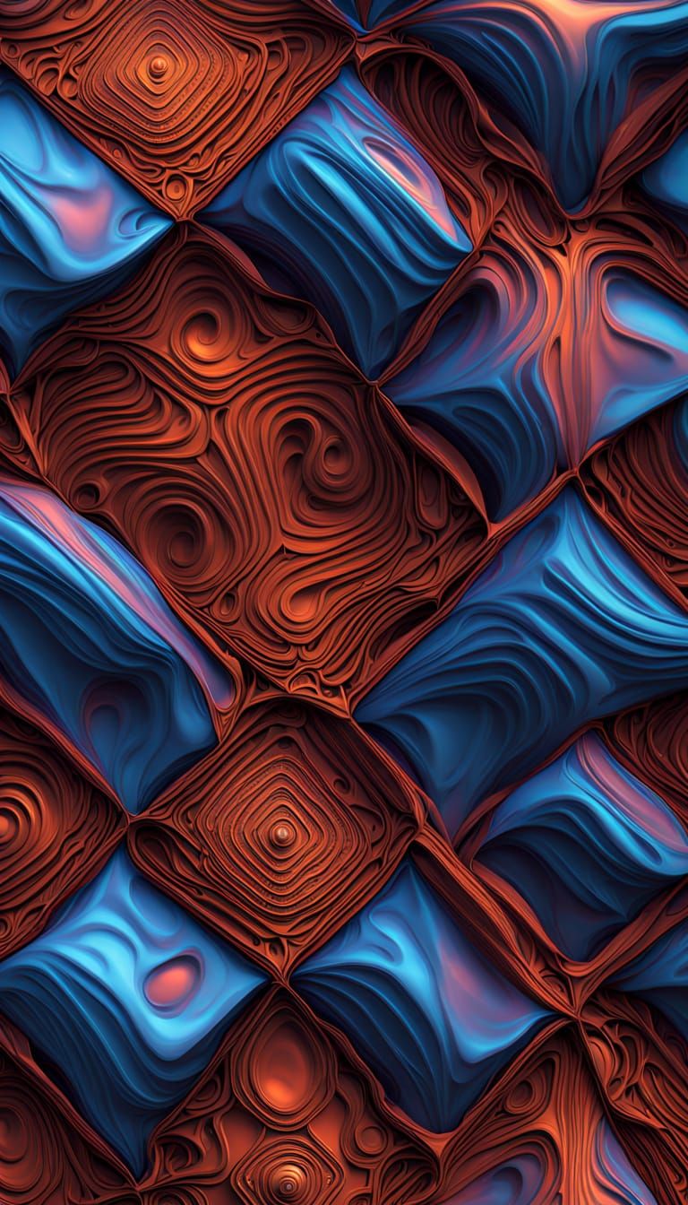 Geometric Matter-Antimatter Interaction in Surreal Style