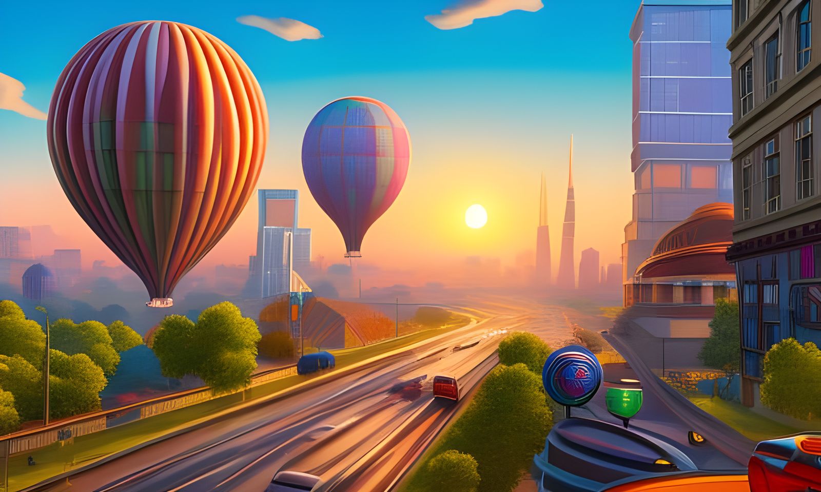Good Morning All #25: Balloons To The Cities