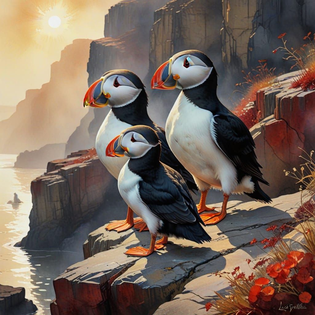 Puffins