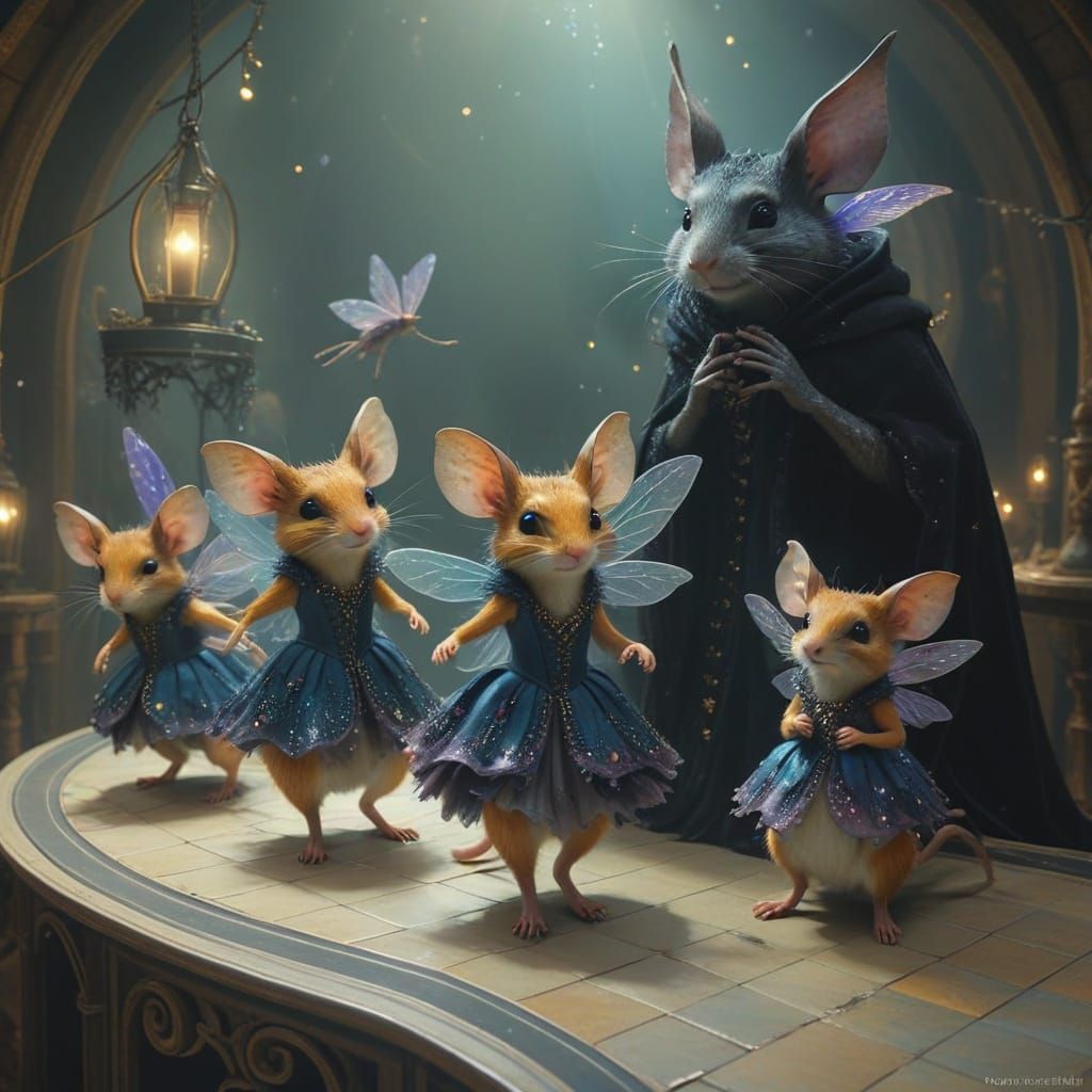 The Dark Lord Watches Whimsical Fairy Fashion Show in Vibran...