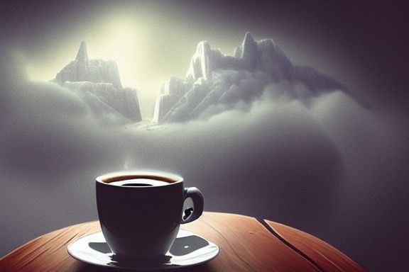 Epic Cup of Coffee: Digital Matte Painting