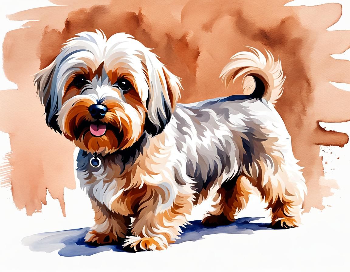 Dandie Dinmont Terrier.