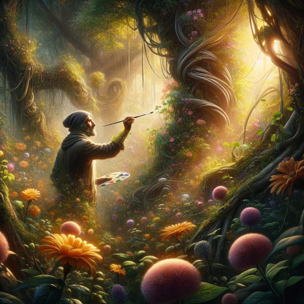 Artist Brings Reality to Life with Vibrant Brushstrokes in a...
