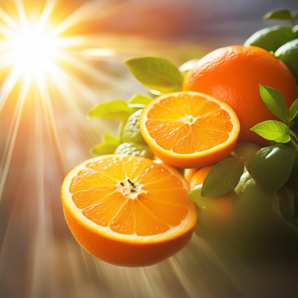 Orange in Divine Sunshine