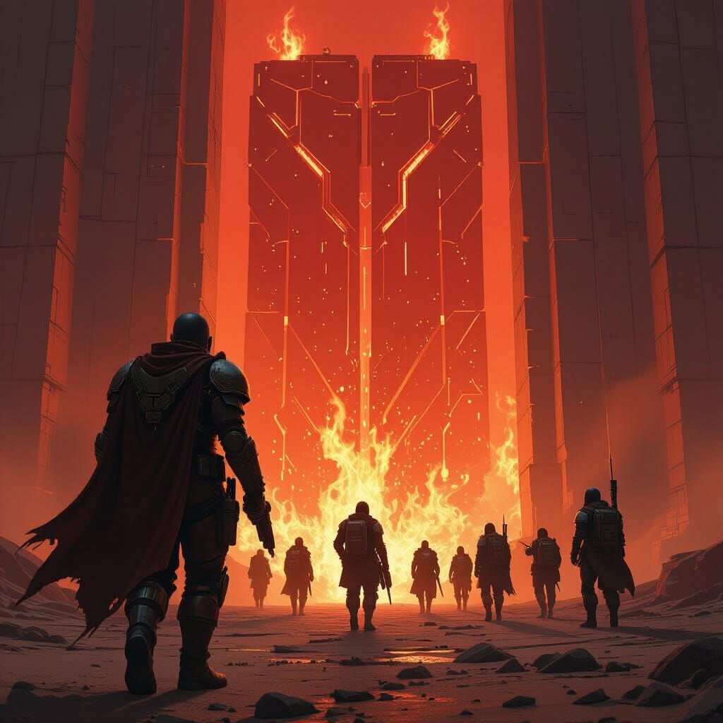 Warriors Before Crimson Firewall Citadel