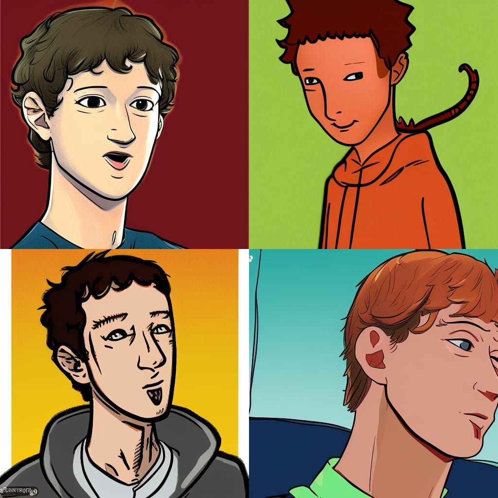 Lizard Person in Anime Style with Warm Colors