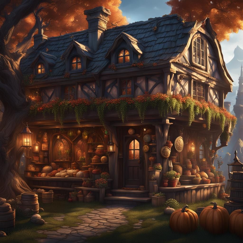 Dwarvish Witch's Bed and Breakfast Bakery