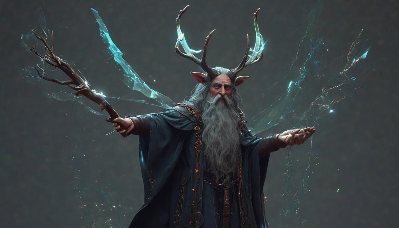 Magical Forest Wizard