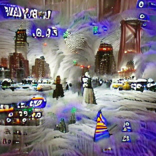 Blizzard and Y2K Fears in New York City