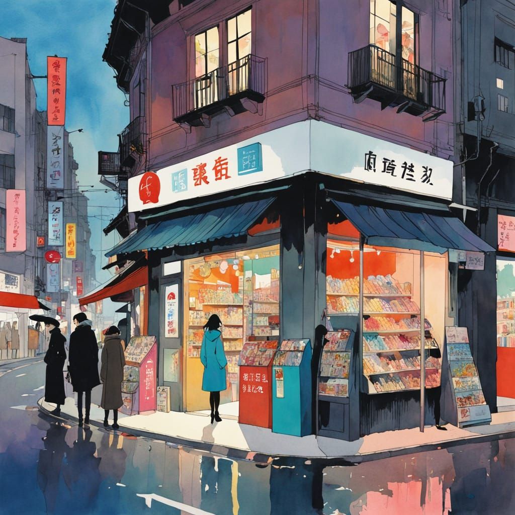 City Landscapes #145 Manga corner
