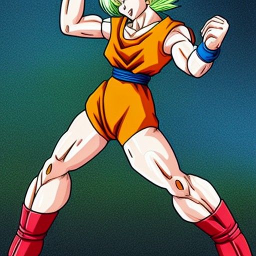 Dragonball Bulma Pin-Up Illustration
