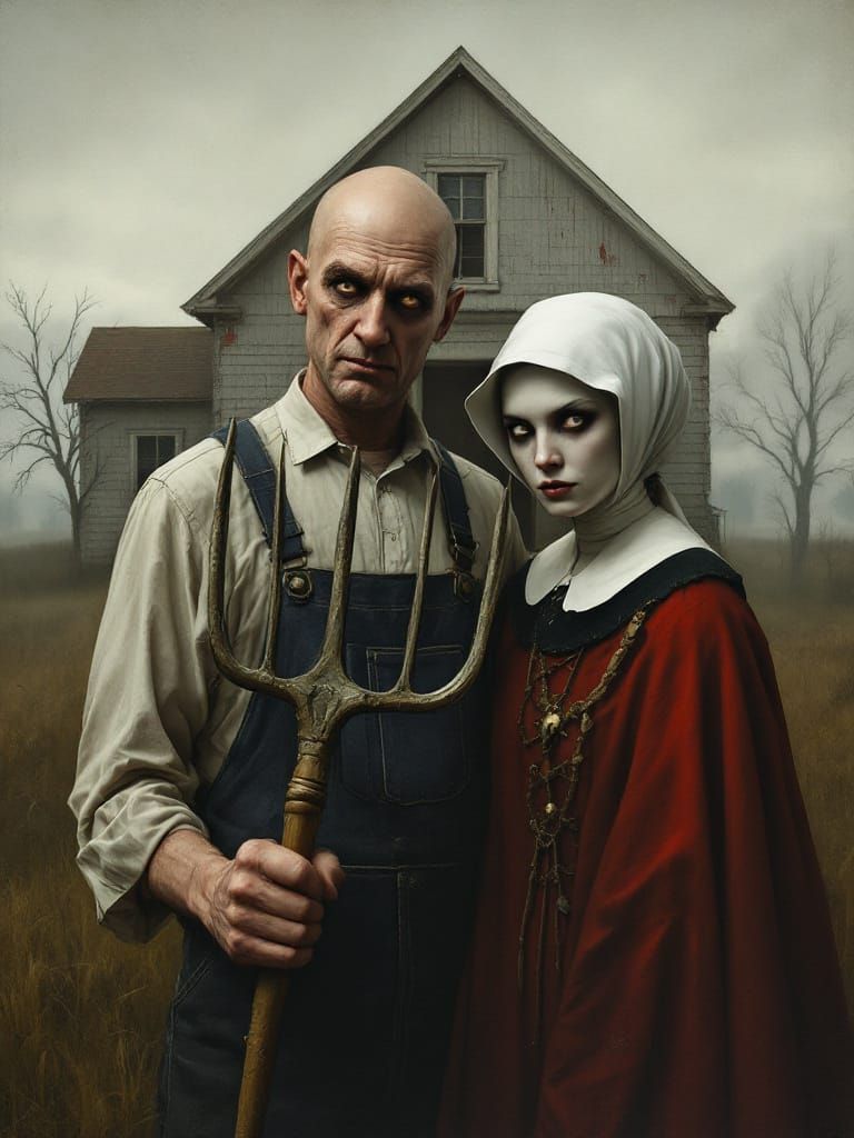 Horror-Infused American Gothic with Handmaid's Tale Aestheti...