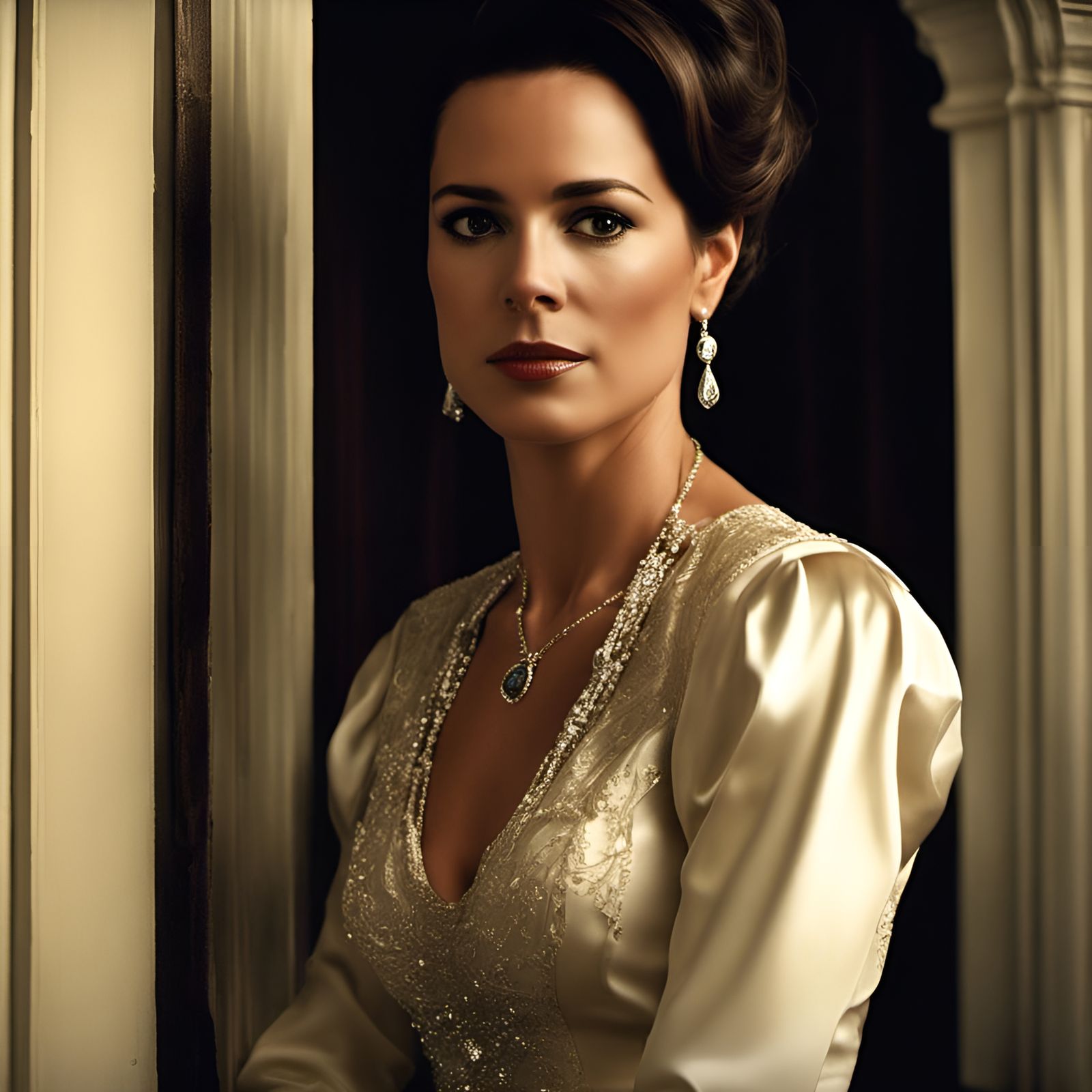 Elegant Portrait of a New Orleans Heiress