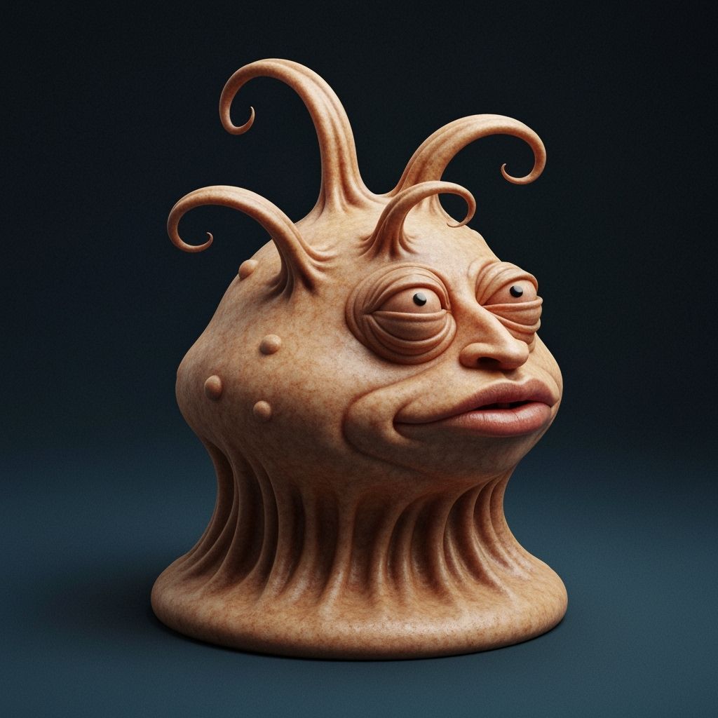 Strange Fantasy Art Creation