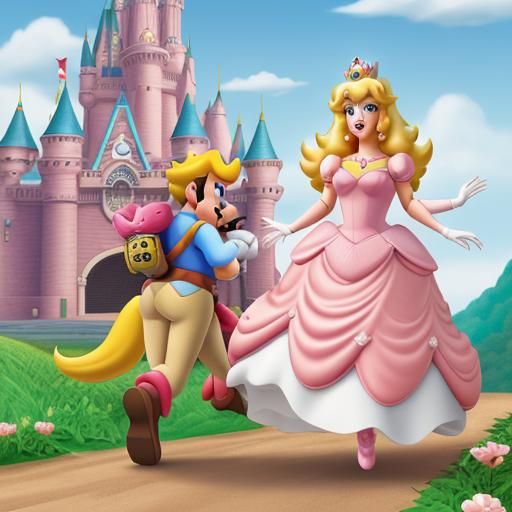Princess Peach, and Mario sets out to rescue her.