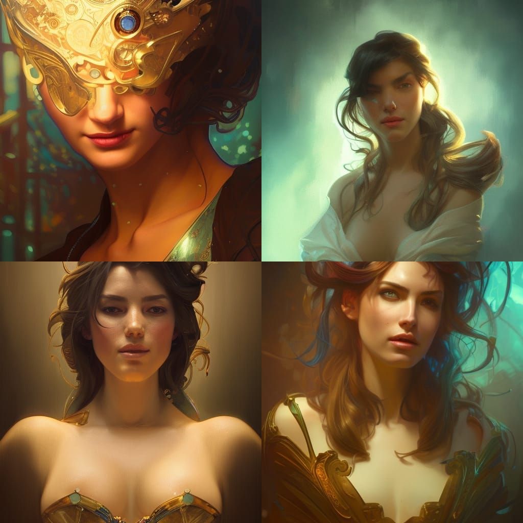 Magic Chest Portrait in a Shop of Mystery