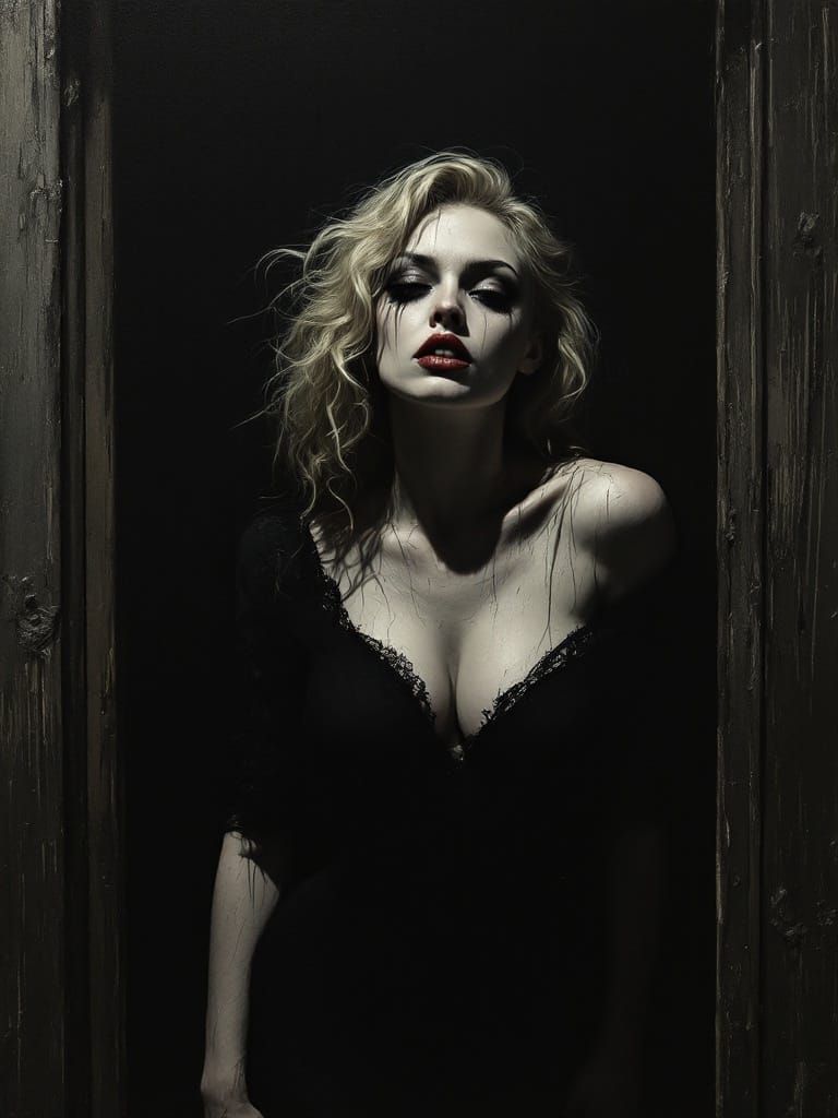 Gothic Horror: Pin-Up in the Shadows