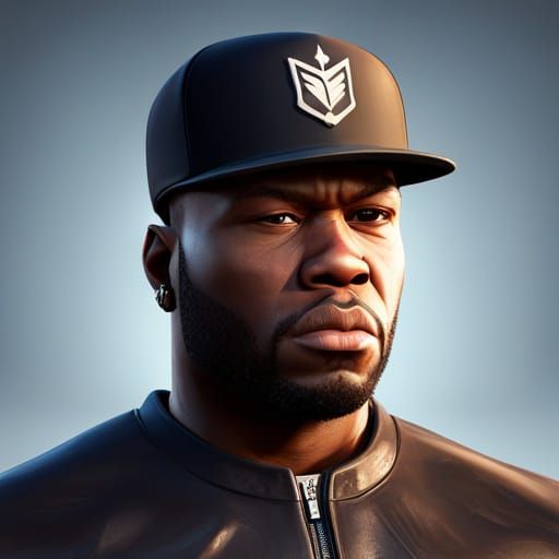 Rapper as Fortnite Skin, Digital Art