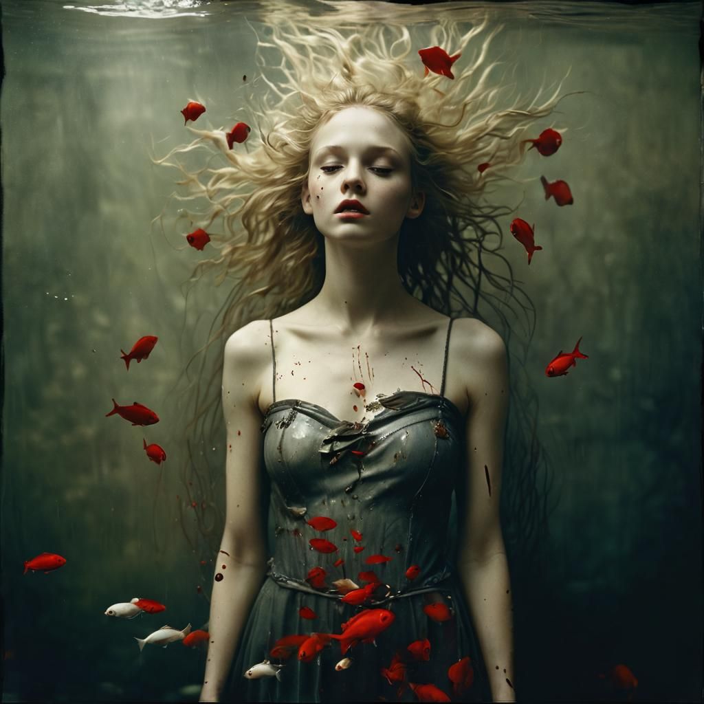 Emotional Drowning: Fine Art Photography