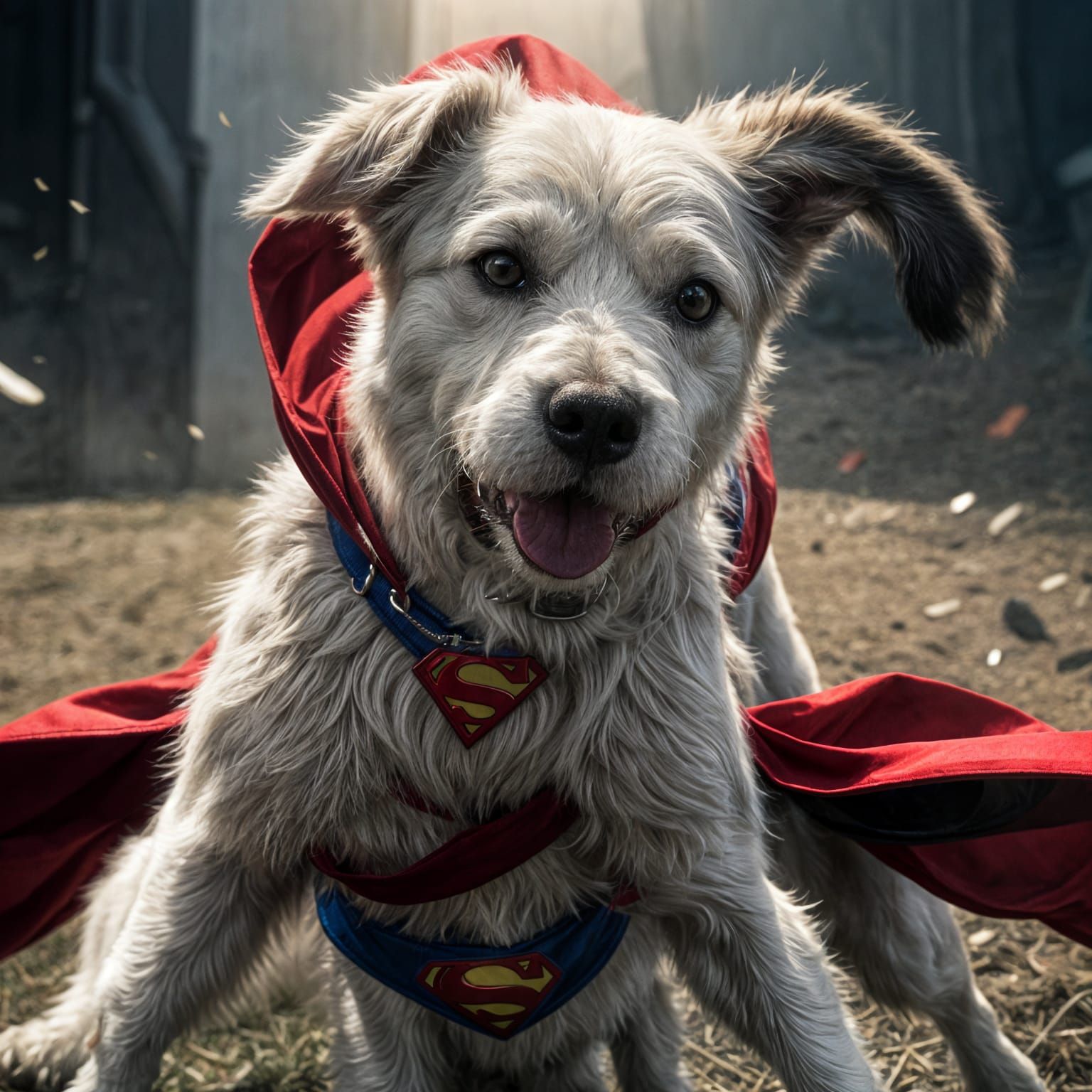 Krypto the Superdog in Man of Steel Style