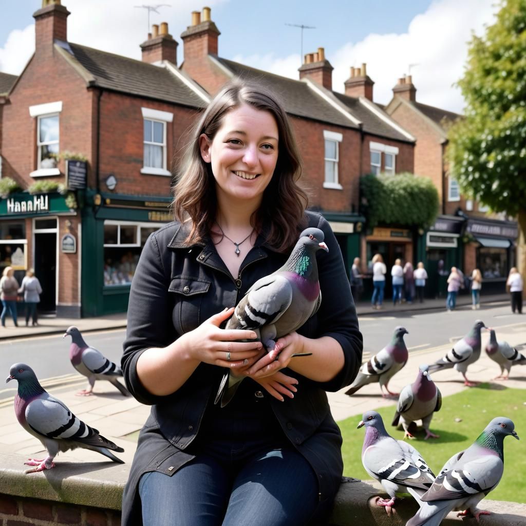 Gutter birds, sky rats, vermin - pigeons don't have the best reputation, but one woman is on a mission to change that. H...