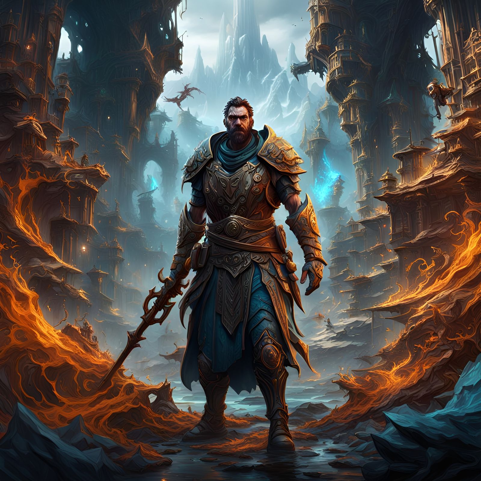 Expressive Art: People Overcoming Challenges