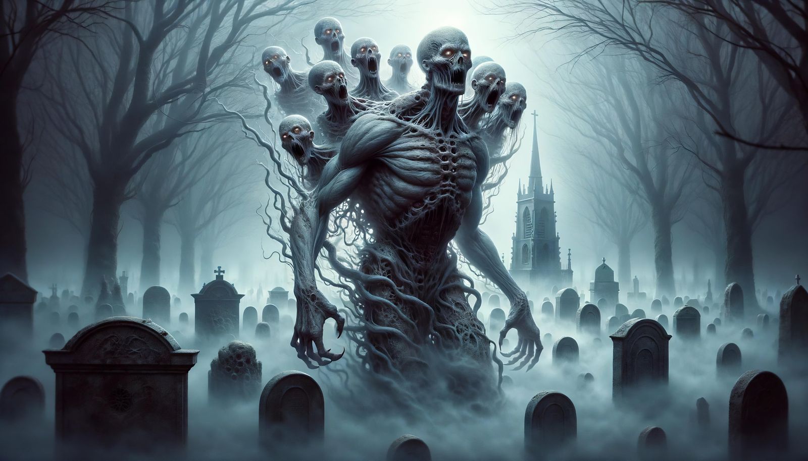 Undead Defacer Emerges in Haunted Cemetery