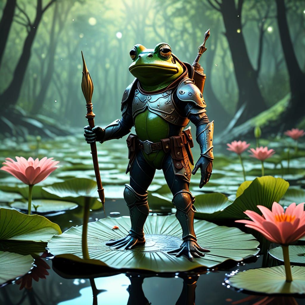 frog warrior