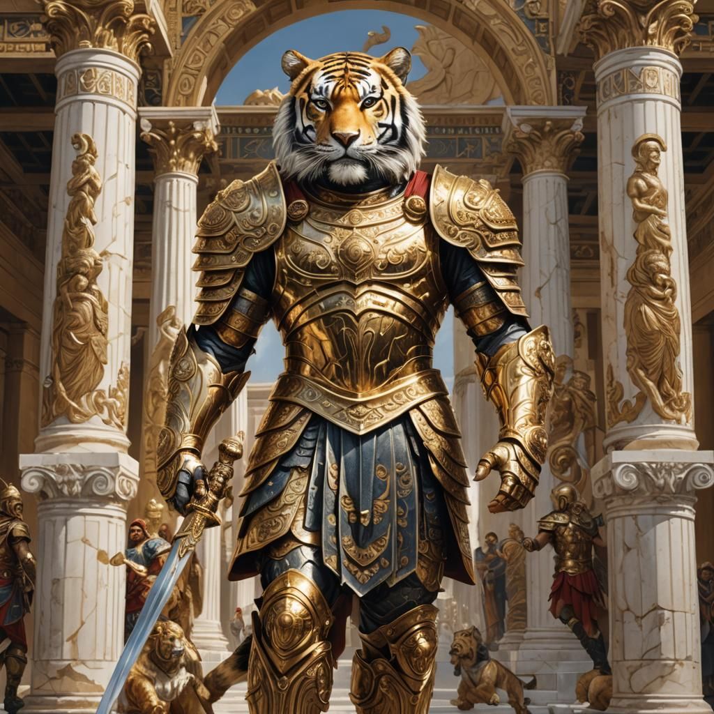 Tiger Gold Saint from Saint Seiya 2
