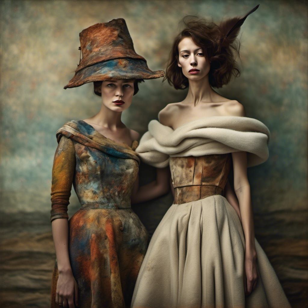 Polychromatic Abstract Blending Cycles in Matte Painting