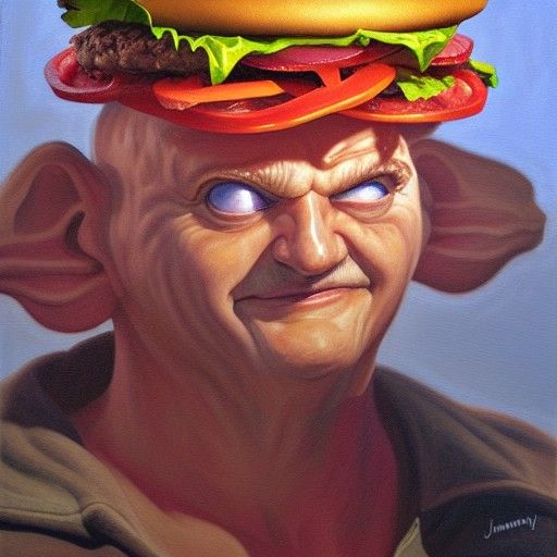 Hamburger Person