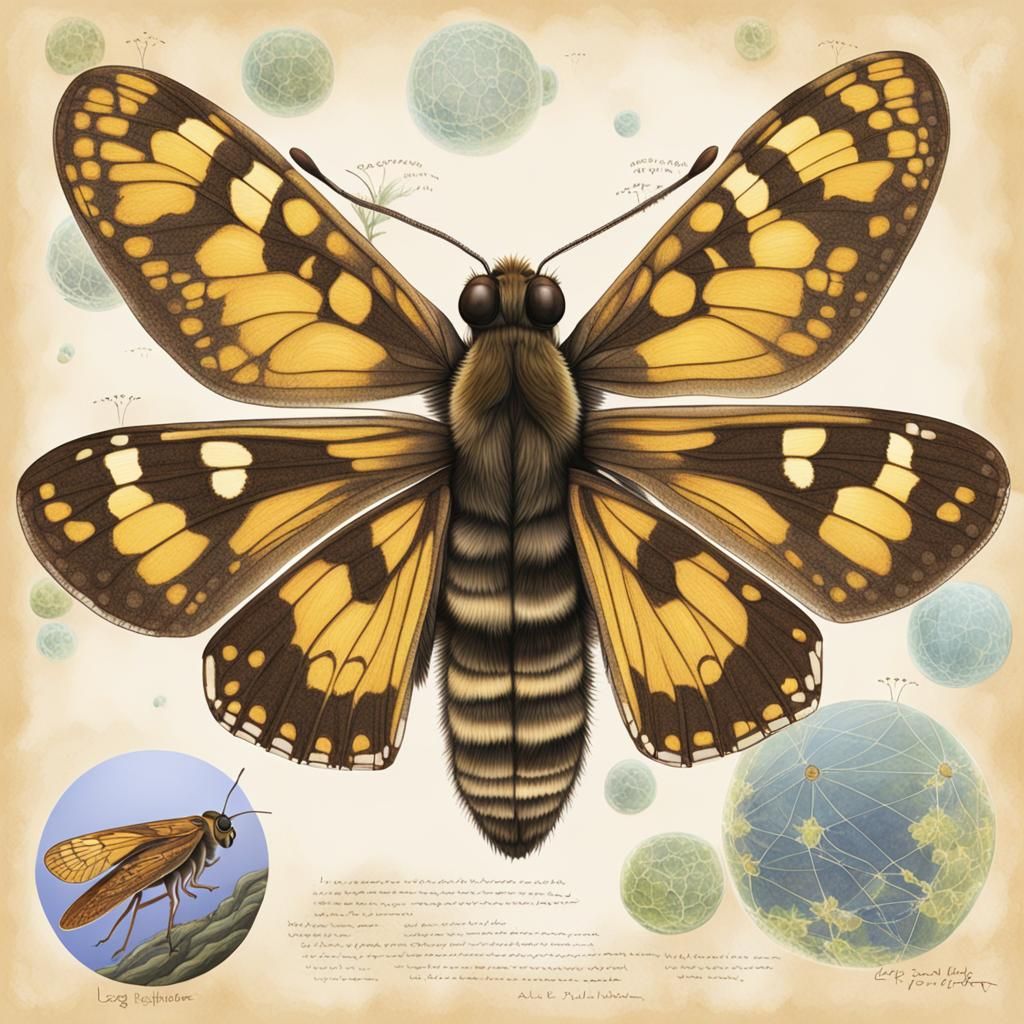 Exoplanet with Alien Lifeforms: Speculative Concept Art