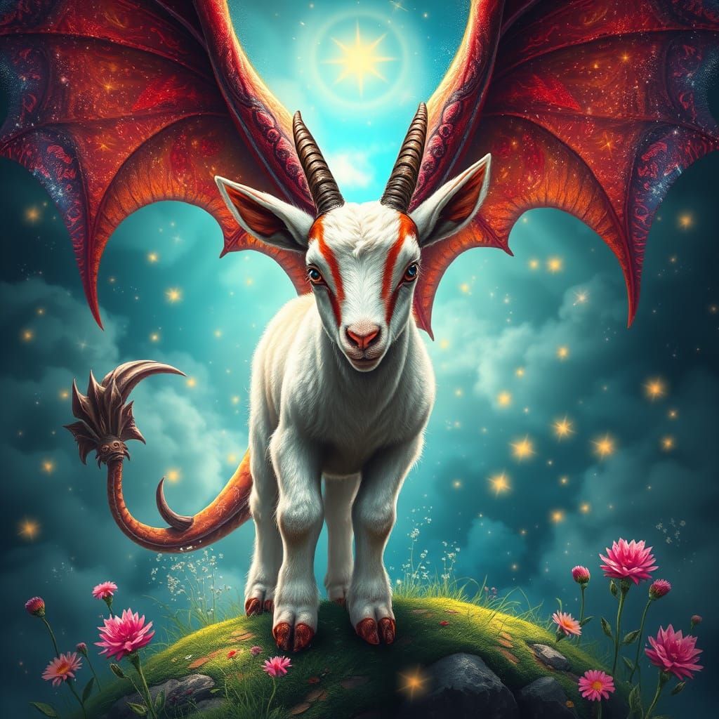 King, Pirate, and Goat: A Fantasy Embroidery