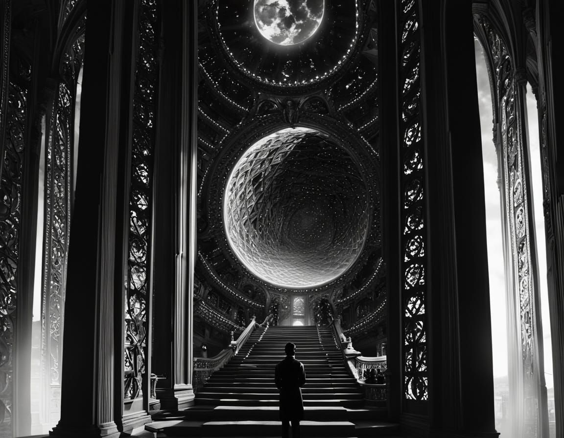 Epic Chef Portrait in Cinematic Digital Matte Painting Style