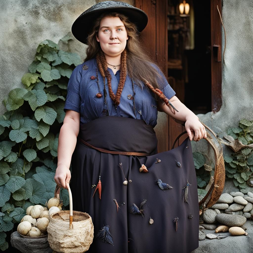 Smiling Young Woman Portrait in Professional Style