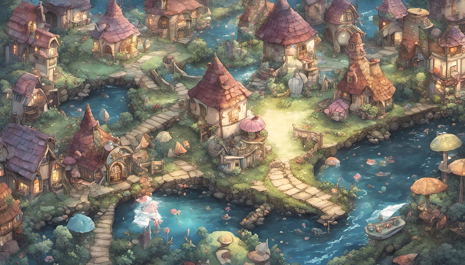 Fairy Town Versus Crocodia: A Whimsical Showdown