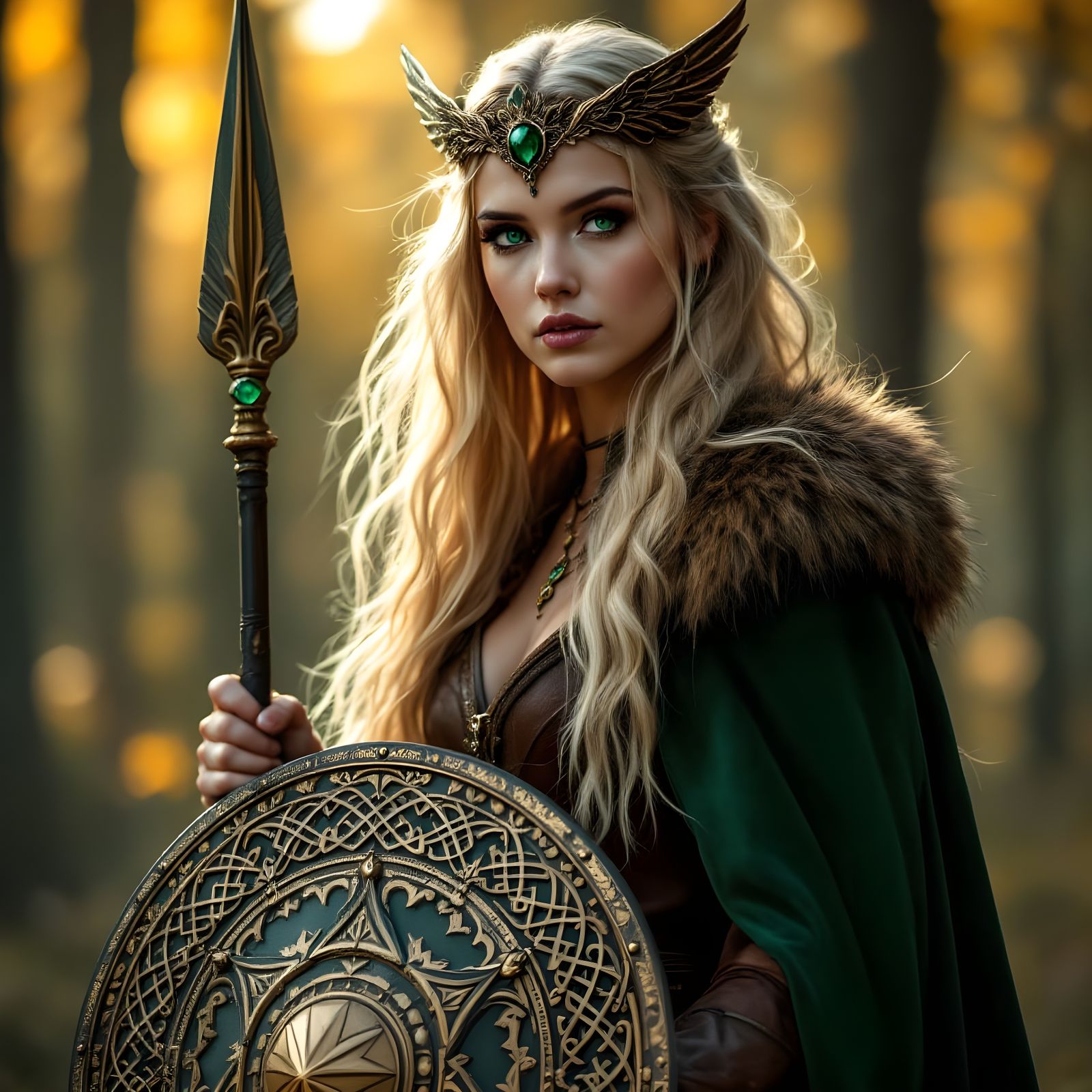 Fréyja, Norse Goddess of War