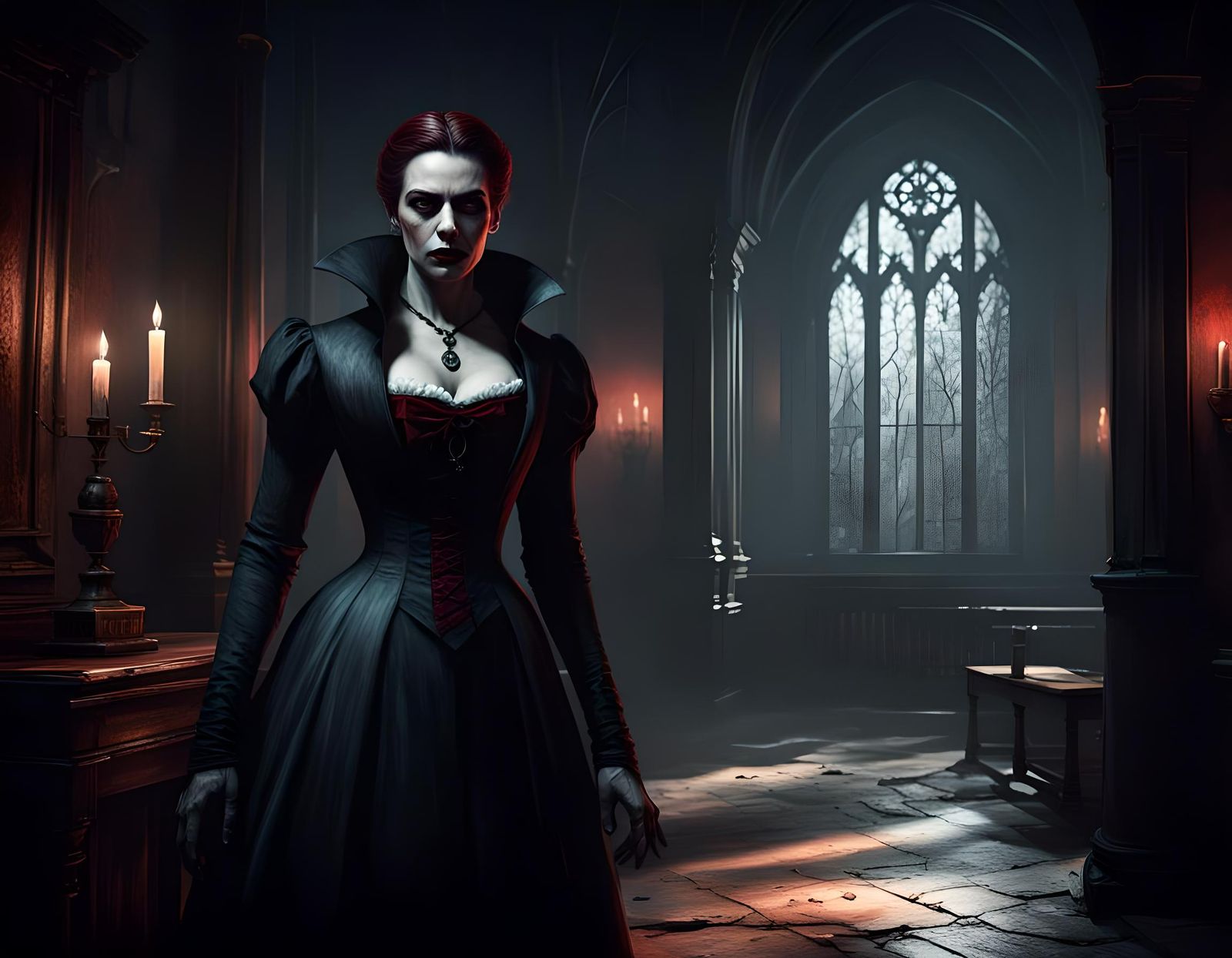 Countess Marya Zaleska Seeks Cure in Brush Stroke Style