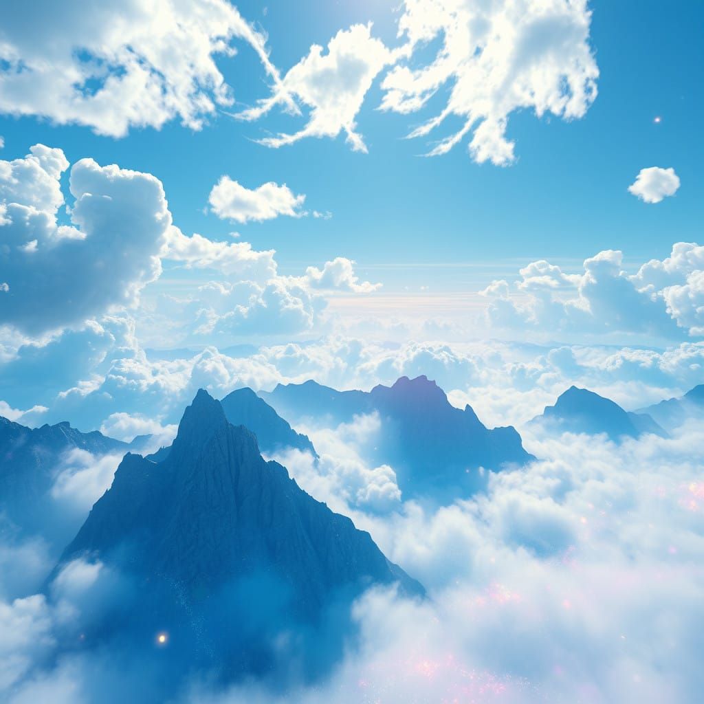 Dreamlike Landscapes of Ethereal Wonder in Fantasy Style